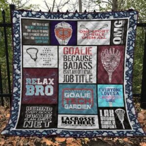 Lacrosse Quilt Blanket Ver 4  Quilt
